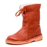 Loren™ Botas de Piel Con Forro Térmico